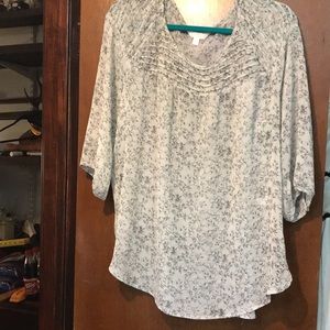 Lauren Conrad Women’s XL Sheer Blouse